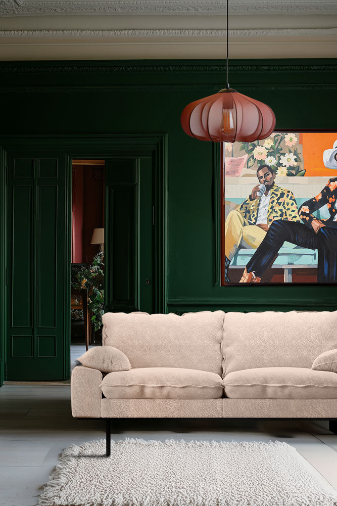 Retro Style Sofa Rent The Casper 2 Seat Sofa | Roomservice By CORT