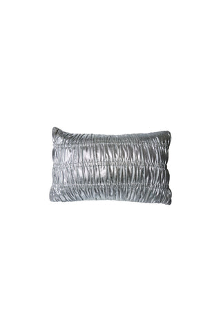 Image of the HKliving Shiny Silver Cushion on a white background