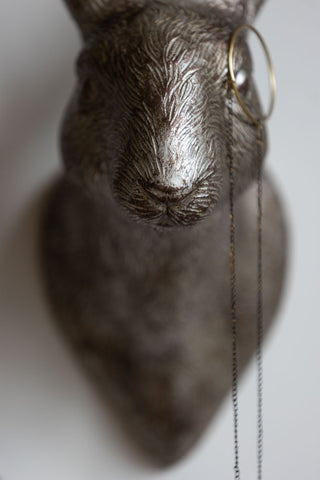 Image of the material for the Hartley Hare with Monocle Wall Art