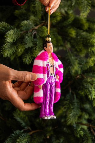 Image of the Harry in Pink Christmas Tree Decoration