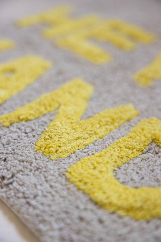 Image of the material for the Hey Handsome Bath Mat