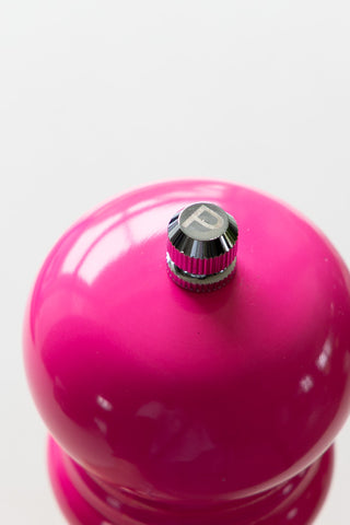Image of the top of the Hot Pink Pepper Mill