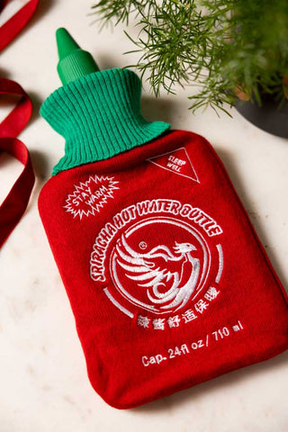 Lifestyle image of the Hot Sauce Hot Water Bottle