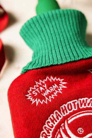 Detail image of the Hot Sauce Hot Water Bottle