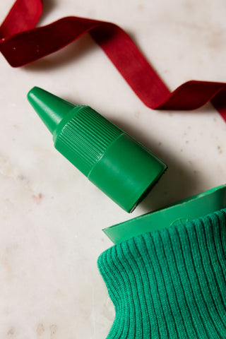 Image of the lid on the Hot Sauce Hot Water Bottle