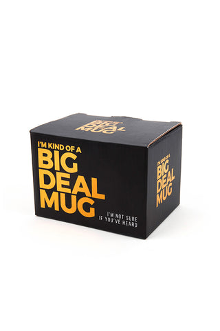 Cutout of the I'm Kind Of A Big Deal Mug on a white background.