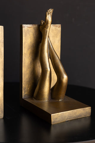 Image of the Kicking Leg Book End