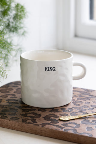 Detail image of the King Mug