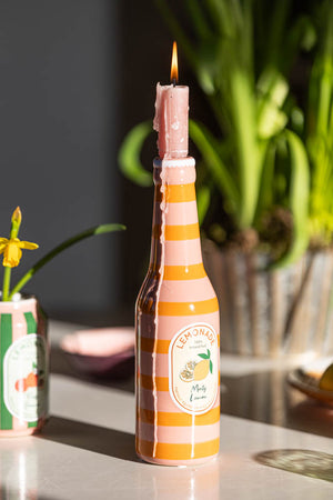 Lifestyle image of the Lemonade Bottle Vase