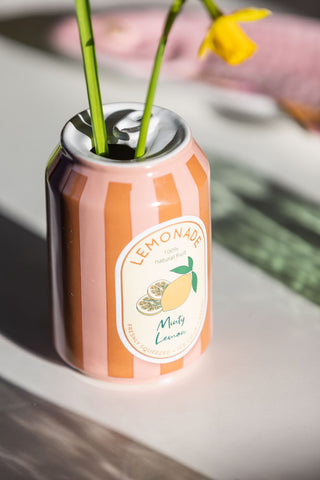 Image of the Lemonade Can Vase