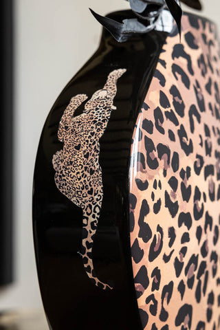 Detail image of the Leopard Print Vase