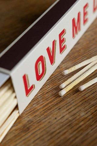 Detail image of the Love Me Do Luxury Long Matches