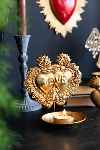 Image of the Love Milagro Candle Holder