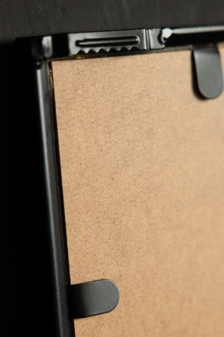 Image of the back of the Love Wildly Decorative Mirror