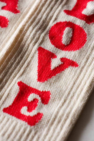 Detail image of the Love & Hate Unisex Socks