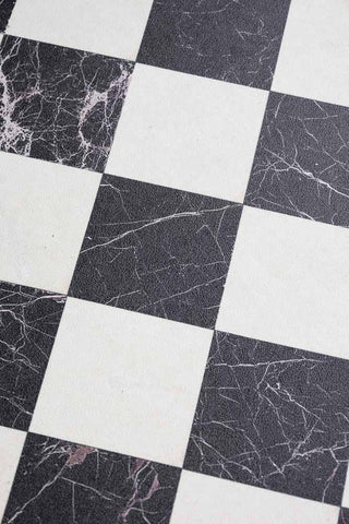 Image of the Marble Tile Effect Large Durable Floor Mat