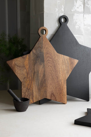 Lifestyle image of the Medium Star Serving Board