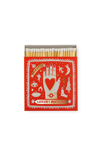 Image of the Miracle Luxury Matches by The Printed Peanut on a white background