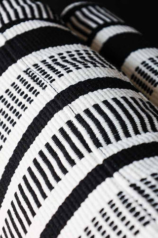 Image of the material for the Monochrome Stripe Swivel Chair