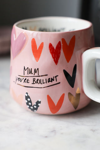 Lifestyle image of the Mum, You're Brilliant Mug