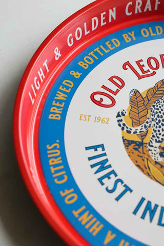 Detail image of the Old Leopard Brewery Serving Tray.