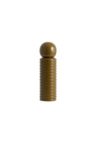 Cutout image of the Olive Green Acacia Wood Salt Or Pepper Grinder