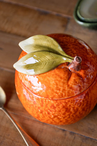 Image of the Orange Storage Jar