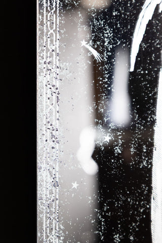 Detail image of the Palm Tree Decorative Mirror