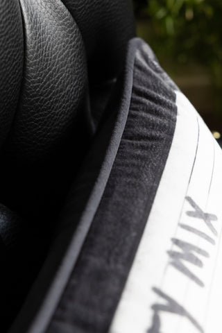 Close-up image of the Party Mix Cassette Print Cushion