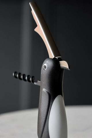 Image of the top of the Penguin Bottle Opener