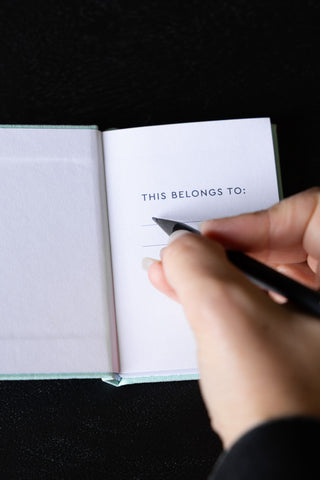 Close-up image of the People I'd Like To Kill A7 Notebook