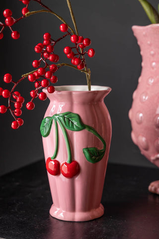 Image of the Pink Cherry Vase
