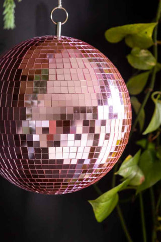 Detail image of the Pink Disco Ball