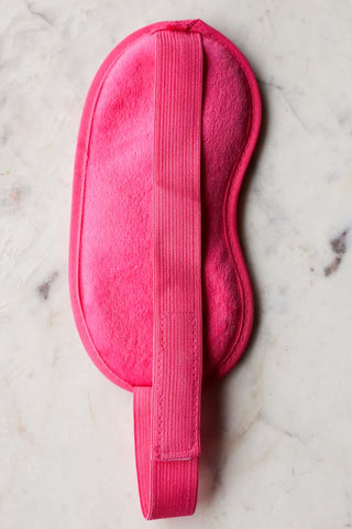 Image of the back of the Pink Fucking Hangover Gel Eye Mask