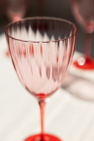 Image of the colour for the Pink Wine Glass
