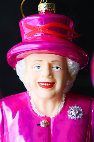 Detail image of the Queen Elizabeth II Inspired Christmas Decoration