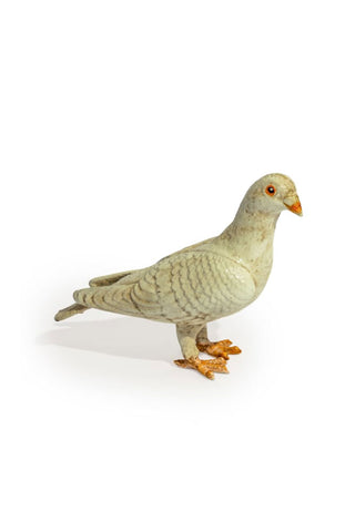 Image of the Quirky Dove Ornament on a white background