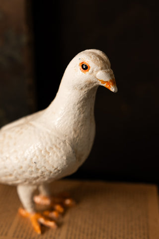 Close-up image of the Quirky Dove Ornament
