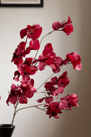 Lifestyle image of the Red Ochre Beautiful Artificial Flower Stem