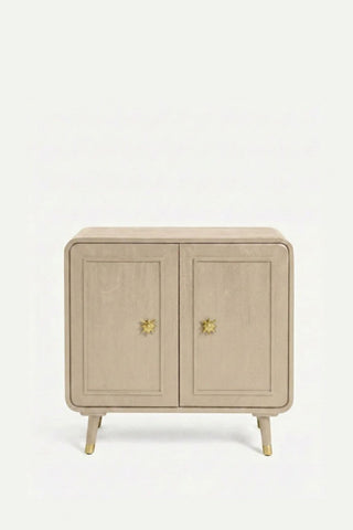 Image of the Ringo Cabinet in Sand on a white background