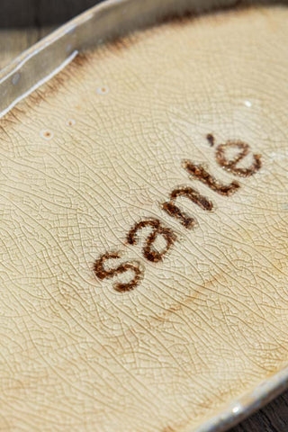 Close-up image of the Sante Ceramic Small Serving Dish