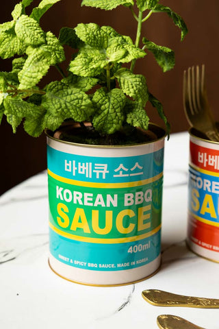 Detail image of the Set Of 2 Korean BBQ Sauce Storage Tins