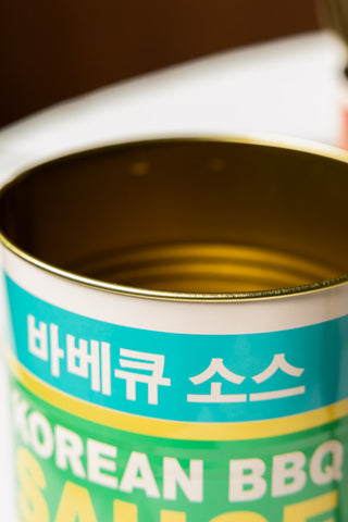 Close-up image of the Set Of 2 Korean BBQ Sauce Storage Tins
