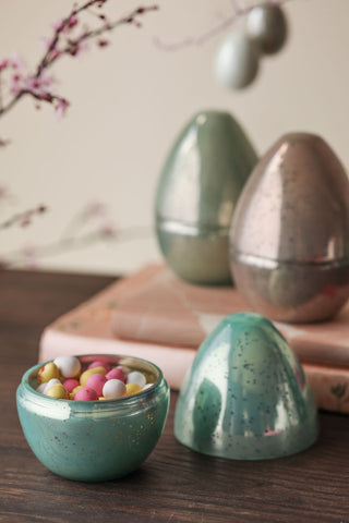 Image of the Set Of 3 Easter Egg Storage Jars