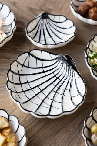 Image of the Set of 2 Shell Dishes