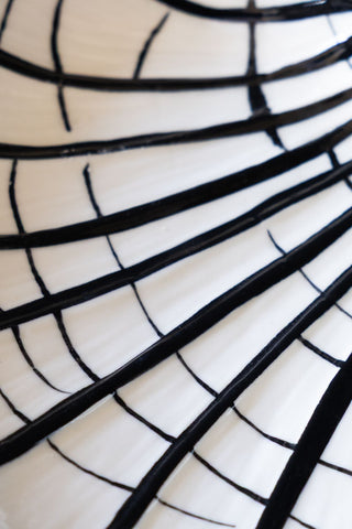 Image of the finish on the Set of 2 Shell Dishes