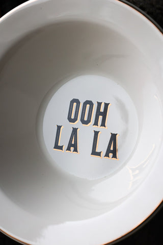 Close-up image of the Set Of 4 Ooh La La Bistro Bowls