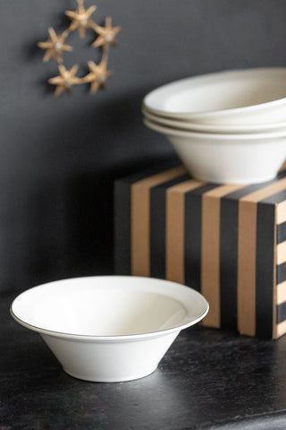 Image of the material for the Set Of 4 Ooh La La Bistro Bowls