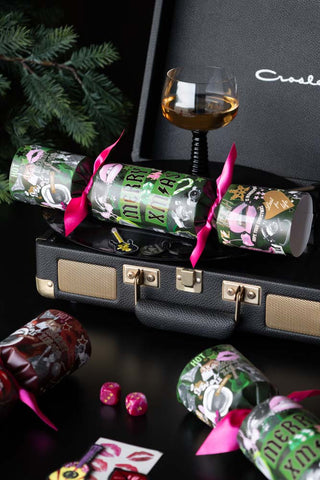 Detail image of the Set of 6 Rockett St George Luxury Rock & Roll Christmas Crackers