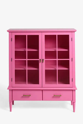 Image of the Showstopper Hot Pink Cabinet on a white background